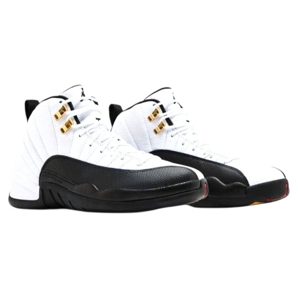 Nike Air Jordan Retro 12 XII Taxi 2025 Black White Gold CT8013-117 Size 11